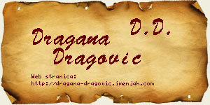 Dragana Dragović vizit kartica